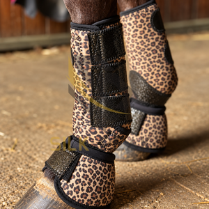 Juego de Botas Protectoras para Caballos de Oxford y Neopreno Personalizadas - Protección Ligera Profesional para Patas en Exteriores - Product Image 2