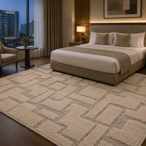 Hand Knotted Wool Rug Modern Plush Pile <b>Thick</b> (0.6-1 In.) Custom Design New Design Pattern Home Office Outdoor Washable Low - Product Image 2