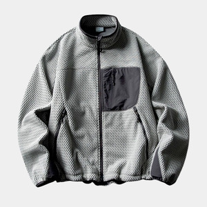 Veste polaire douce personnalisée pour hommes, légère, thermique, zippée, pour usage extérieur et décontracté, fournisseur en gros - Product Image 6