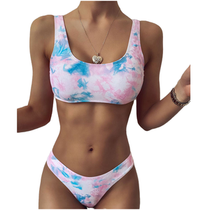 Ensemble de bikini string personnalisé pour femme 2025 – Maillot de bain taille haute, design personnalisé, deux pièces, tendance, vêtements de plage - Product Image 1