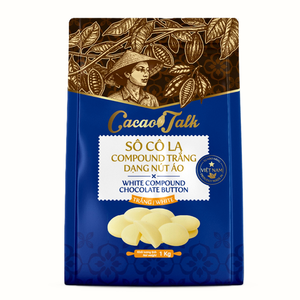 Venta al por Mayor, Fabricación y Venta Minorista OEM/ODM, Chocolate Blanco Compuesto HALAL en Botones de Cacao, 1KG, para Repostería, Galletas, Envío Directo Global - Product Image 1