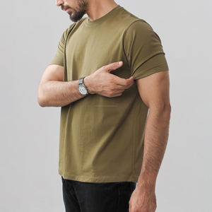 Camiseta Ligera para Hombre, Camisetas Musculosas, Jersey, Camisetas Lisas, Ropa Deportiva de Moda, Ropa Deportiva Lisa, Personalizable con Gráficos - Product Image 4