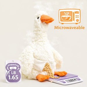 Peluche d'<span class=keywords><strong>oie</strong></span> personnalisée, peluche d'<span class=keywords><strong>oie</strong></span> chauffable au micro-ondes, jouet doux, jouet mignon, jouet en peluche, peluche chauffante au micro-ondes, animaux en peluche lestés - Product Image 1