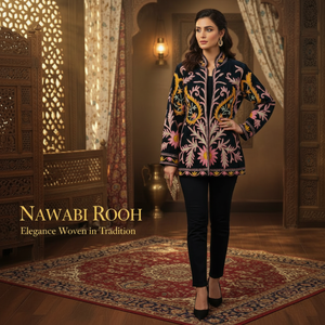 Blouson Bomber en Velours Noir avec Broderie Florale Moutarde Rose et Blanche, Col Montant, Doublure en Coton, Vêtement Décontracté pour Femme - Product Image 5