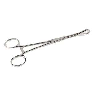 Rampley Straight Stainless Steel Sponge Forceps Manual Surgical Instrument CE Certified Class I 5 Year Warranty By Grip Surgical - Product Image 1
