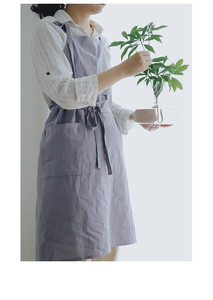 Delantal Largo y Ligero Impermeable con Diseño Plisado para Salón de Belleza, Uso en Uñas, Antiaceite, para Cocina, Anti-pelo, para Mascotas - Product Image 4