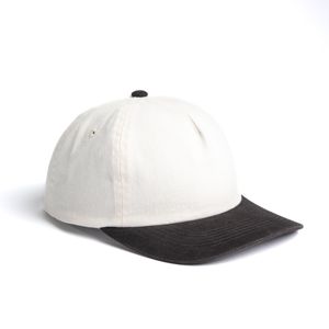 Gorra de Béisbol de Lona de Dos Tonos, de Alta Calidad, con Logotipo Personalizado al por Mayor, de 5 Paneles, Estructurada, de Perfil Medio, con Visera Plana, Gorra Vintage Premium - Product Image 2