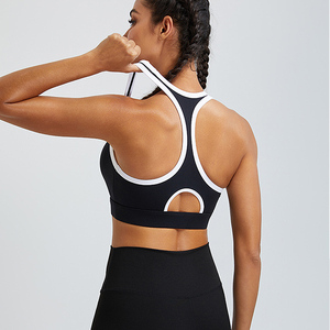 ชุดเซ็ตเสื้อชั้นในกีฬาไร้ตะเข็บคุณภาพสูงสำหรับผู้หญิงไซส์ใหญ่พร้อมโลโก้แบบกำหนดเอง กางเกงโยคะสำหรับออกกำลังกาย และกางเกงเลกกิ้งสำหรับฟิตเนสและยิม - Product Image 2