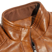 Veste à capuche en cuir véritable pour homme de qualité supérieure avec logo sur le devant, coupe-vent, séchage rapide et respirante pour l'hiver, style de vie moderne, voyage