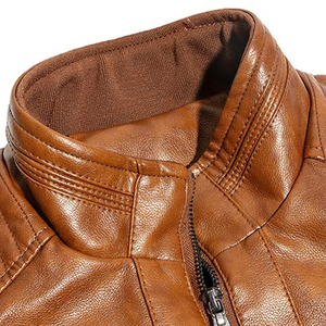 Premium Men's Leather Fashion Jacket Genuine Leather Apparel for Modern Lifestyle and Travel - Product Image 6