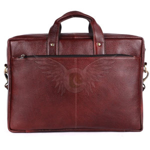 Wholesale Genuine <b>Leather</b> <b>Laptop</b> <b>Bag</b> Stylish Casual Design Shoulder Carry Custom Logo High Quality Durable Travel Custom Colors - Product Image 6