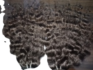 วิกผมต่อผมบริสุทธิ์แบบไม่ผ่านกระบวนการสำหรับ100% ผมชาวอินเดียแบบธรรมชาติสีธรรมชาติจากอินเดีย - Product Image 6