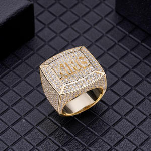 Anillo de Plata 925 Premium con Diamante Cultivado en Laboratorio, Diseño de Lujo Brillante para Minoristas y Revendedores de Joyería al por Mayor - Product Image 1
