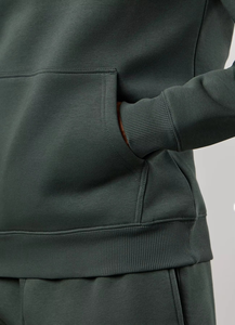 Nouvel Arrivage Sweat à Capuche Homme en Polaire Tissée Épaisse, Couleur Unie, pour l'Automne, l'Entraînement, la Salle de Sport, la Course à Pied, avec Cordon et Poche - Product Image 4