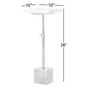 Mesa Auxiliar Ajustable en Altura con Superficie Cuadrada Elevada, Soporte de Ingeniería de Precisión y Estilo Contemporáneo de Diseño - Product Image 6