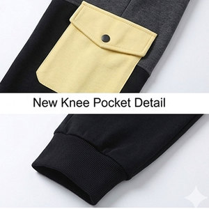 Pantalon de jogging pour homme, style classique, tissu respirant, coupe ample, idéal pour la mode urbaine et le confort quotidien. - Product Image 3