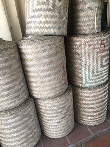 Decorative woven bamboo and rattan <b>mats</b> for interior <b>roll</b> from Vietnam supplier Bao Tram Anh - Product Image 5