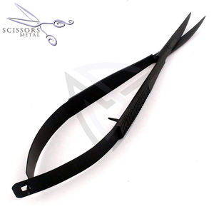 Nouvel Arrivage Ciseaux à Sourcils Courbés pour Micro-Cils en Acier Inoxydable de Qualité Chirurgicale, Ciseaux à Ongles Tranchants, Marque Privée Beauté - Product Image 3