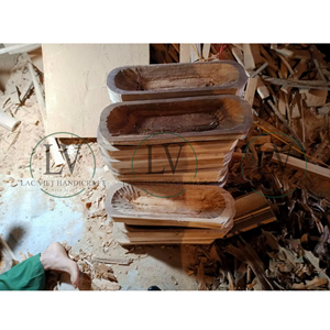 <b>Valentine</b> Gift Heart-Shape <b>Candle</b> Holder, Acacia Wood Bowl, Wooden Bowl For <b>Candles</b> For Home Tabletop Decoration Made In Vietnam - Product Image 5