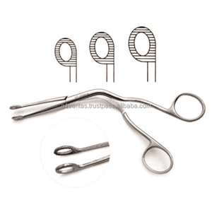 คีมจับสายสวน A-1 VERITAS Magill แบบโค้ง ทำจากสแตนเลส สำหรับหู คอ จมูก ขนาด 6 นิ้ว ใช้ซ้ำได้ - Product Image 5