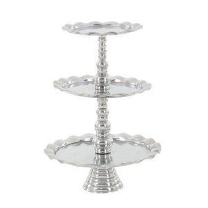 Support à gâteau multi-niveaux en aluminium multifonctionnel pour fêtes, hôtels et fêtes de fin d'année - Product Image 2