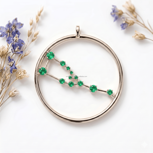 Pendentif Succès Taureau en Gros, Pendentifs et Breloques Raffinés, Bijoux Horoscopes, Programme Personnalisé Direct Usine - Product Image 1