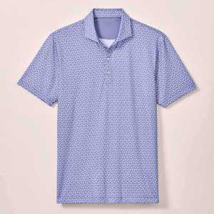 Camiseta polo de poliéster y algodón al por mayor para hombre, uniforme con impresión personalizada y logotipo bordado, camisetas polo para hombre - Product Image 1