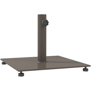 Supporto per Ombrellone da Terrazzo Marrone per Ombrelloni da Giardino - Product Image 5