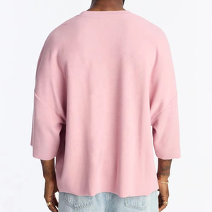 Camisetas de Hombre al por Mayor, Personalizadas, Manga Larga, 100% Algodón, Corte Holgado, Cuello Redondo, Estilo Urbano, Proveedor al por Mayor en EE. UU. - Product Image 2
