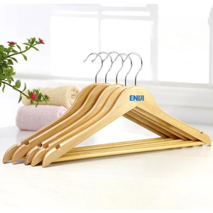 Wholesale Wooden <b>Clothes</b> <b>Hangers</b> Durable Natural Wood Coat <b>Hanger</b> Manufacturer in Vietnam - Product Image 4