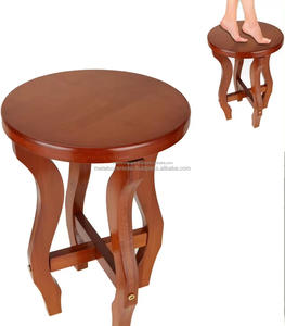 Taburete y Otomana de Madera para el Hogar con Almacenamiento y Funciones Extensibles, Tamaño y Color Personalizables para Hoteles, Escuelas y Salas de Estar - Product Image 1