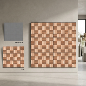 Rectified Interlocking Digital Porcelain Glazed Rustic <b>Matt</b> 16x16 Ceramic <b>Floor</b> Parking Tiles 400x400 40x40 Competitively Priced - Product Image 5