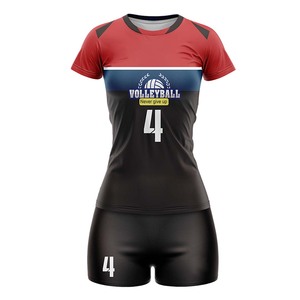 ชุดวอลเลย์บอลสำหรับการแข่งขันระดับมืออาชีพ แห้งเร็ว ระบายอากาศได้ดี ชุดฝึกซ้อมกีฬา ปรับแต่งได้สำหรับผู้ชายและผู้หญิง สำหรับกีฬาวอลเลย์บอล - Product Image 2