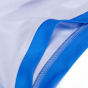 <b>Elite</b> Basketball Team Uniform Custom Men's Sleeveless Jersey and Shorts Set Breathable Mesh Quick Dry Performance Athletic Sport - Product Image 4