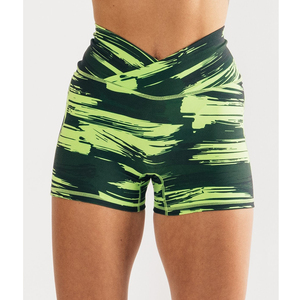 Shorts de yoga pour femmes, taille haute, pour la gym, le fitness, l'entraînement, la course, les étirements, le Pilates et les activités physiques quotidiennes - Product Image 2