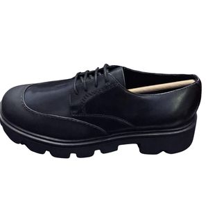 รองเท้าอ็อกซ์ฟอร์ดแบบโบรกสำหรับผู้ชาย พื้นหนา เพิ่มความสูง เหมาะสำหรับธุรกิจ งานแต่งงาน สำนักงาน ฤดูใบไม้ผลิ ฤดูร้อน - Product Image 4