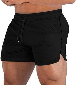 Shorts de sport pour homme respirants, pour la course à pied, la gym, la musculation, avec logo personnalisé, 5 pouces, décontractés, vêtements de sport pour homme - Product Image 4