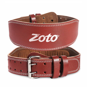 Ceinture de levage en cuir robuste pour la musculation, les squats, les soulevés de terre, soutien lombaire, entraînement fitness, commande en gros - Product Image 2