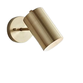 Brass Contemporary Geometric Shape Wall Lamp Durable <b>Vintage</b> Look Easy to Install and Maintain for <b>Bedside</b> Lighting - Product Image 5