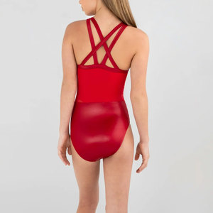 Justaucorps une pièce extensible personnalisé pour femme, idéal pour la danse, le fitness, la gym, et les tenues de sport – Fabricant OEM/ODM en gros - Product Image 3