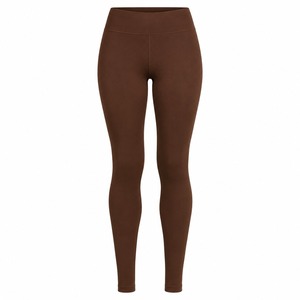 Leggings Homme 2026 Taille Haute Longueur Intégrale en Tricot Uni Extensible Quadridirectionnel Spandex Polyester Léger Respirant - Product Image 4