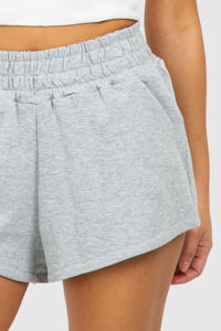 Pantalones de yoga deportivos casuales de algodón con forro polar para mujer, de cintura alta, control de abdomen, ajuste regular suave, con cordón y bolsillo lateral. - Product Image 5