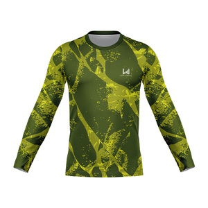 Camiseta de Manga Larga con Cuello Redondo, 100% Algodón, Impresión Personalizada, Secado Rápido, Ecológica, Corte Regular, Transpirable, Costuras de Alta Calidad, OEM ODM - Product Image 3