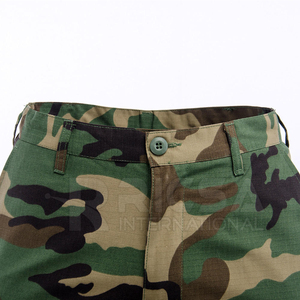 Pantalones Cortos de Caza para Hombre, 100% Algodón, Tejido de Punto, Diseño Cargo Utilitario para Exteriores, Ligeros, Transpirables, de Secado Rápido, para Senderismo y Camping - Product Image 5