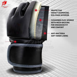 Guantes Funcionales de Estilo Grappling para Práctica de Lucha Libre, Alta Elasticidad, Ropa Profesional de Boxeo - Product Image 3