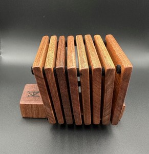 Posavasos de Madera Hechos a Mano (Juego de 4, 6 o 8) - Product Image 2
