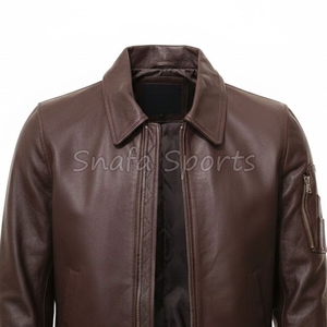 Men's <b>Leather</b> <b>Jacket</b> 100% Natural <b>Real</b> <b>Leather</b> Coat Male Clothing Winter <b>leather</b> <b>jacket</b> for men in Wholesale Price - Product Image 3