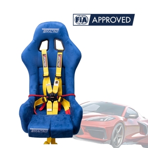 Ceinture de course en polyester certifiée FIA SPORT PLUS 3, harnais 6 points avec logo personnalisé pour les commandes de marques d'équipes de course - Product Image 2