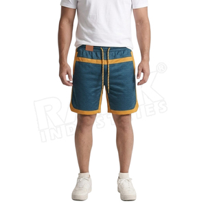 Shorts décontractés pour hommes de haute qualité, motif uni, vente chaude, fabriqués au Pakistan - Product Image 3