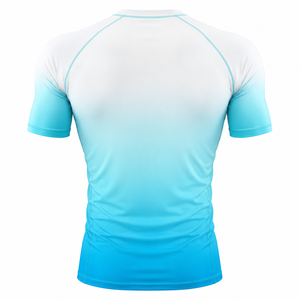 T-shirt de compression Rash Guard pour homme, couche de base d'entraînement à manches courtes, séchage rapide, pour la course et le fitness, haut de performance athlétique - Product Image 2